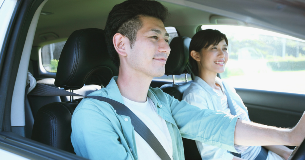 Alt-text- Beginner manual driving instruction overview visual.