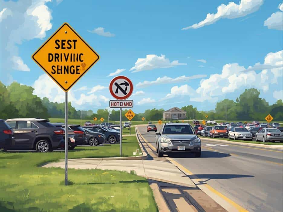 Image Alt: Illinois driving schools offering affordable training programs for new drivers in Peoria and Chicago